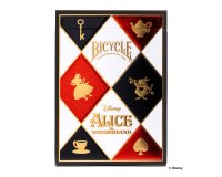 Baraja de cartas bicycle alice in wonderland
