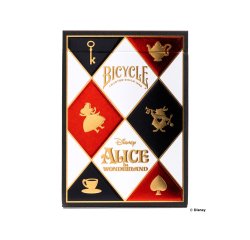 Baraja de cartas bicycle alice in wonderland