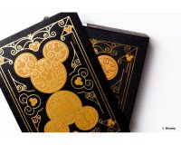 Baraja de cartas bicycle disney black and gold mickey