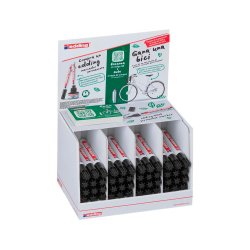 Rotulador edding marcador permanente 3000 negro expositor de 48 unidades