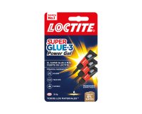 Pegamento loctite super glue-3 adhesivo instantaneo original power gel 1 gr blister de 3 unidades