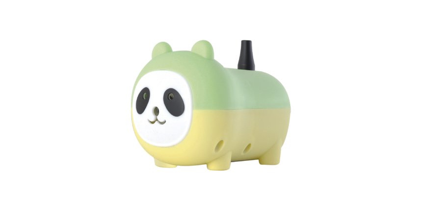 Compresor electrico panda 450w + bolsa de 50 globos 100% latex biodegradable colores surtidos regalo