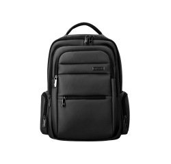 Mochila antartik volt 5 compartimentos color negro interior rojo 450x180x330 mm