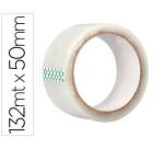 Cinta adhesiva q-connect polipropileno transparente 132 m x 50 mm para embalaje