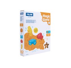 Juego milan magic sand arena cinetica con tres moldes