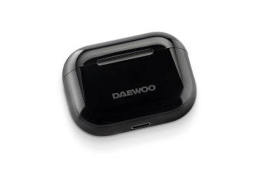 Auricular daewoo tws bluetooth 5.3 usb tipo-c con estuche de carga 500mah color negro