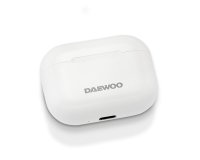 Auricular daewoo tws bluetooth 5.3 usb tipo-c con estuche de carga 500mah color blanco