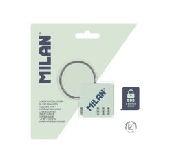 Candado milan coleccion 430 since 1918 con cierre de combinacion color verde