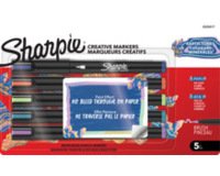 Rotulador sharpie acrilico creative markers bull blister de 5 unidades colores surtidos