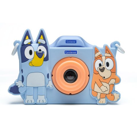Camara fotos digital lexibook bluey y bingo con proteccion pantalla lcd 2\" memoria 32 gb