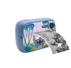 Camara de fotos instantanea lexibook stitch starcam print tarjeta sd 32 gb con kit personalizacion
