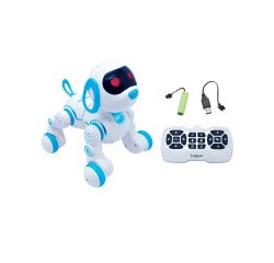 Robot inteligente lexibook perro puppy jr programable control gestual con mando a distancia