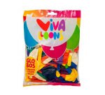 Globo 100% latex biodegradable vivalloons surtido especial colores surtidos bolsa de 250 gr