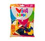 Globo 100% latex biodegradable vivalloons surtido especial colores surtidos bolsa de 250 gr