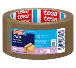 Cinta adhesiva tesa marron polipropileno 66 m x 50 mm para embalaje