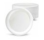 Plato de fibra bio 26 cm paquete de 50 unidades
