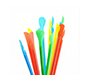Sorbete para granizada cuchara color paquete de 100 unidades