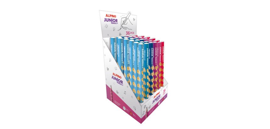 Lapiz de grafito alpino junior trimax+