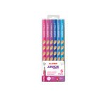 Lapices de grafito alpino junior trimax+ hb blister de 6 unidades