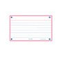 Ficha de revision oxford flashcards 2.0 75x125 mm 250 g rayado horizontal color rosa paquete de 30 unidades
