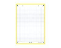 Ficha de revision oxford flashcards 2.0 148x210 mm 250 g cuadricula 5mm color amarillo paquete de 30