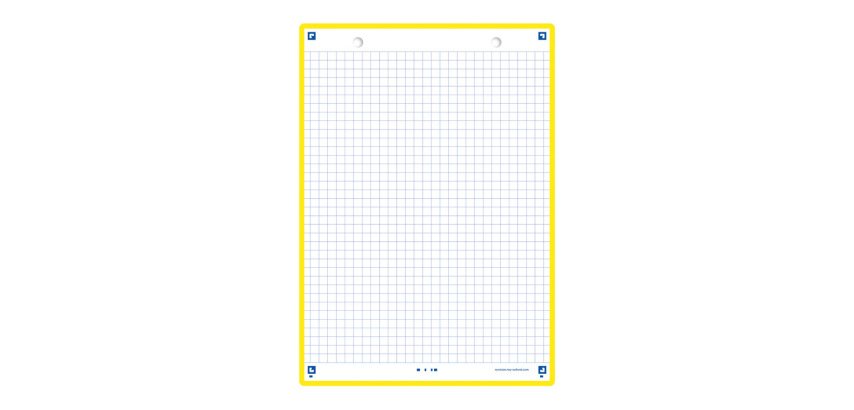 Ficha de revision oxford flashcards 2.0 148x210 mm 250 g cuadricula 5mm color amarillo paquete de 30