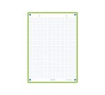 Ficha de revision oxford flashcards 2.0 148x210 mm 250 g cuadricula 5mm color verde menta paquete de 30 unidades