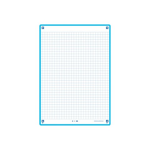 Ficha de revision oxford flashcards 2.0 148x210 mm 250 g cuadricula 5mm color turquesa paquete de 30