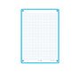 Ficha de revision oxford flashcards 2.0 148x210 mm 250 g cuadricula 5mm color turquesa paquete de 30