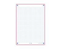 Ficha de revision oxford flashcards 2.0 148x210 mm 250 g cuadricula 5mm color rosa paquete de 30 unidades