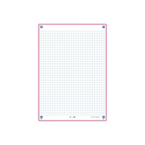 Ficha de revision oxford flashcards 2.0 148x210 mm 250 g cuadricula 5mm color rosa paquete de 30 unidades
