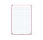 Ficha de revision oxford flashcards 2.0 148x210 mm 250 g cuadricula 5mm color rosa paquete de 30 unidades