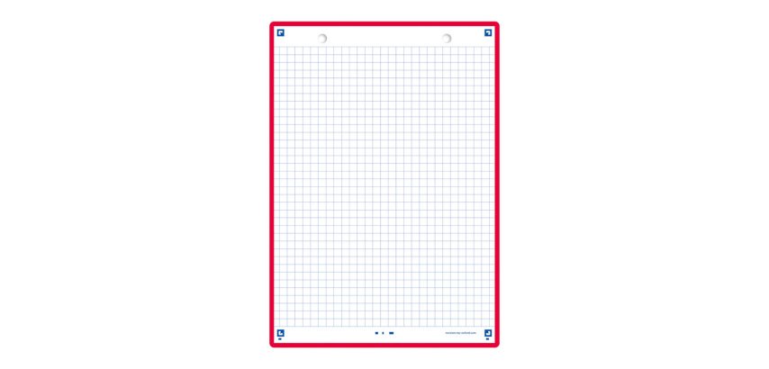 Ficha de revision oxford flashcards 2.0 148x210 mm 250 g cuadricula 5mm color rojo paquete de 30 unidades