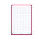 Ficha de revision oxford flashcards 2.0 148x210 mm 250 g cuadricula 5mm color rojo paquete de 30 unidades