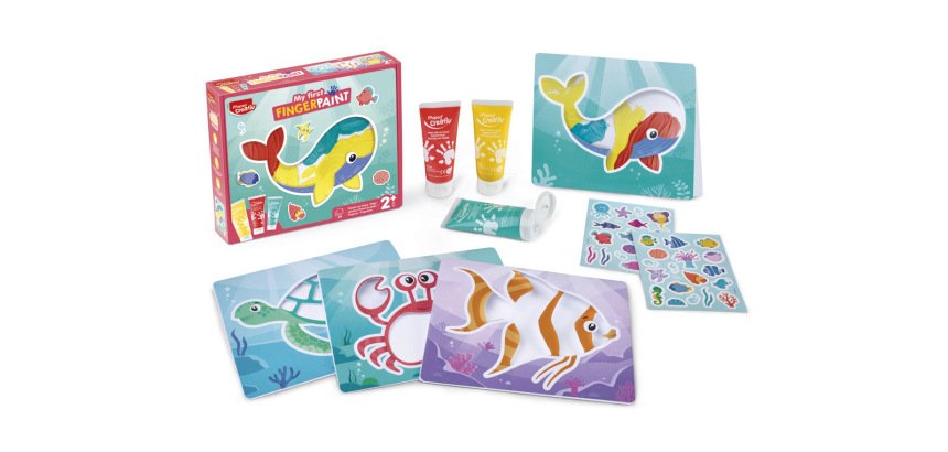 Juego educativo maped creativ my first finger paint