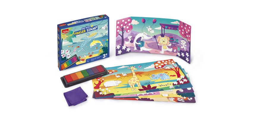 Juego educativo maped creativ my first finger stamp