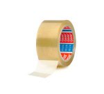 Cinta adhesiva tesa polipropileno transparente 66 m x 50 mm para embalaje bajo ruido