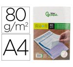 Papel autocopiativo liderpapel a4 prealzado duplicado blanco y rosa 80 g 500 hojas (250 juegos)