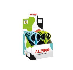 Tijera escolar alpino colorfull 130 mm