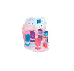 Boligrafo pilot frixion ball/clicker borrable fancy sweet paradise expositor de 48 unidades colores surtidos