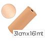 Papel kraft liderpapel marron bobina ancho 31 cm longitud 161 m gramaje 70 g peso 3,5 kg