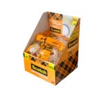 Cinta adhesiva scotch 508 transparente 33x19 mm facil de cortar expositor de 48 unidades