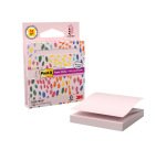 Bloc de notas adhesivas quita y pon post it z-notas super sticky 100% pefc 76x76 mm dispensador 90 hojas rosa