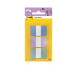 Banderitas separadoras rigidas dispensador post-it index strong 686-3 coast 25,4x38.1 mm pack de 36
