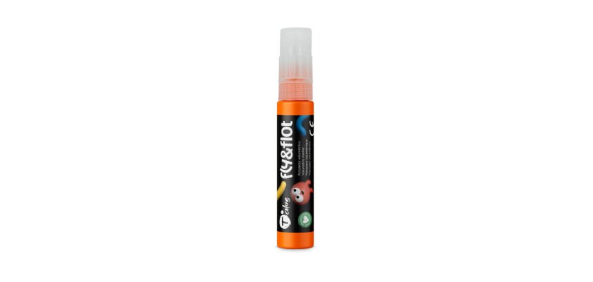 Rotulador tcolors fly&flot efecto 3d volumetrico 25 ml color naranja
