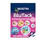 Sujetacosa masilla bostik blu tack rosa blister de 45 g