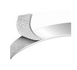 Cinta de cierre adhesiva plico velcro blanco macho 25 m x 50 mm