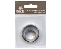 Cortador metalico sio-2 redondo set de 3 piezas
