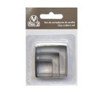 Cortador metalico sio-2 cuadrado set de 3 piezas