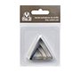 Cortador metalico sio-2 triangulo set de 3 piezas